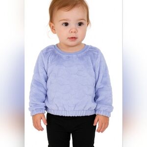 NWT Kids Cozy Blue Pullover Top Sz 3T